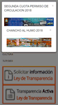 Mobile Screenshot of municipalidadcolbun.cl